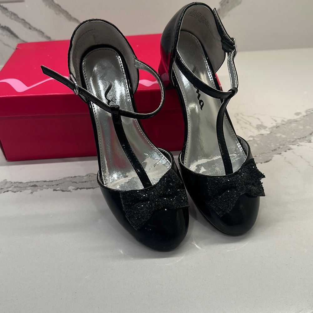 Girls -Nina dress heels - sz 3